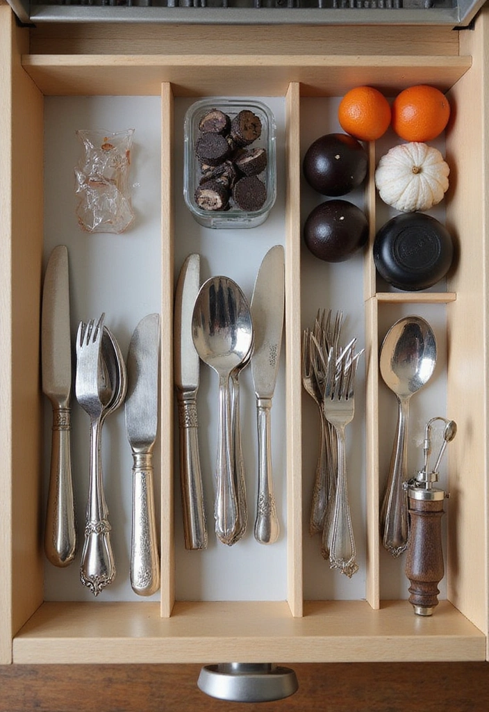 25 Creative Storage Solutions That Will Transform Your Cluttered Home! - 23. Kitchen Drawer Organizers