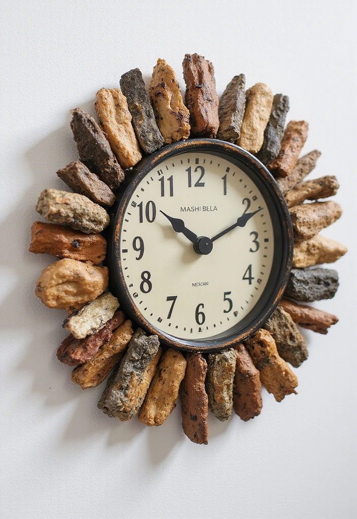 25 DIY Home Improvement Projects That Will Transform Your Space on a Budget! - 17. Create a DIY Clock