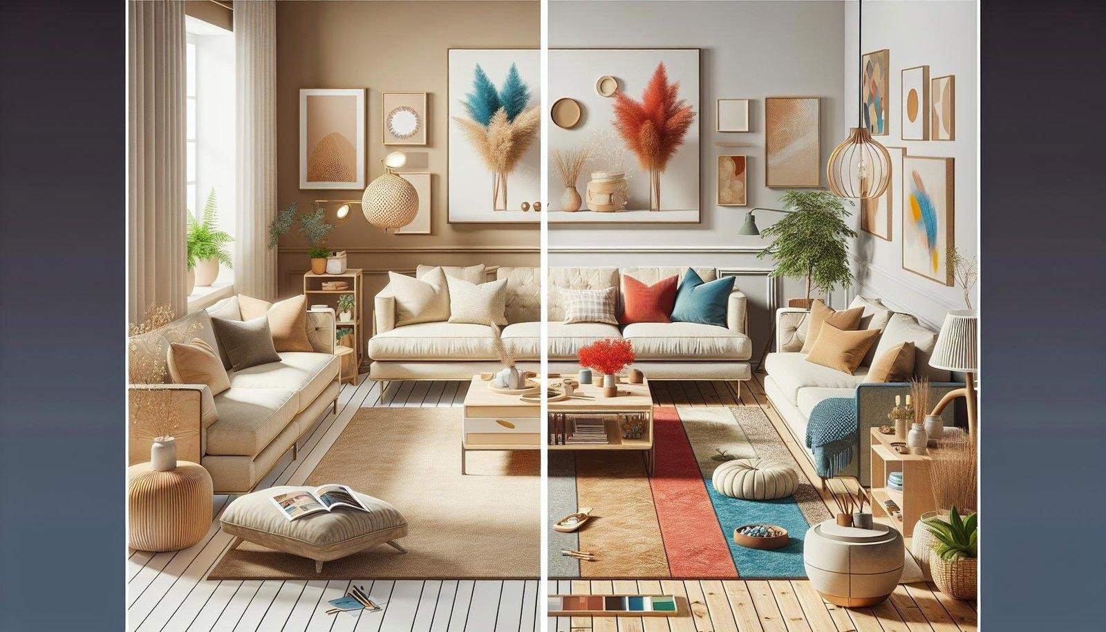 Do neutral color palettes require more maintenance in a living room?