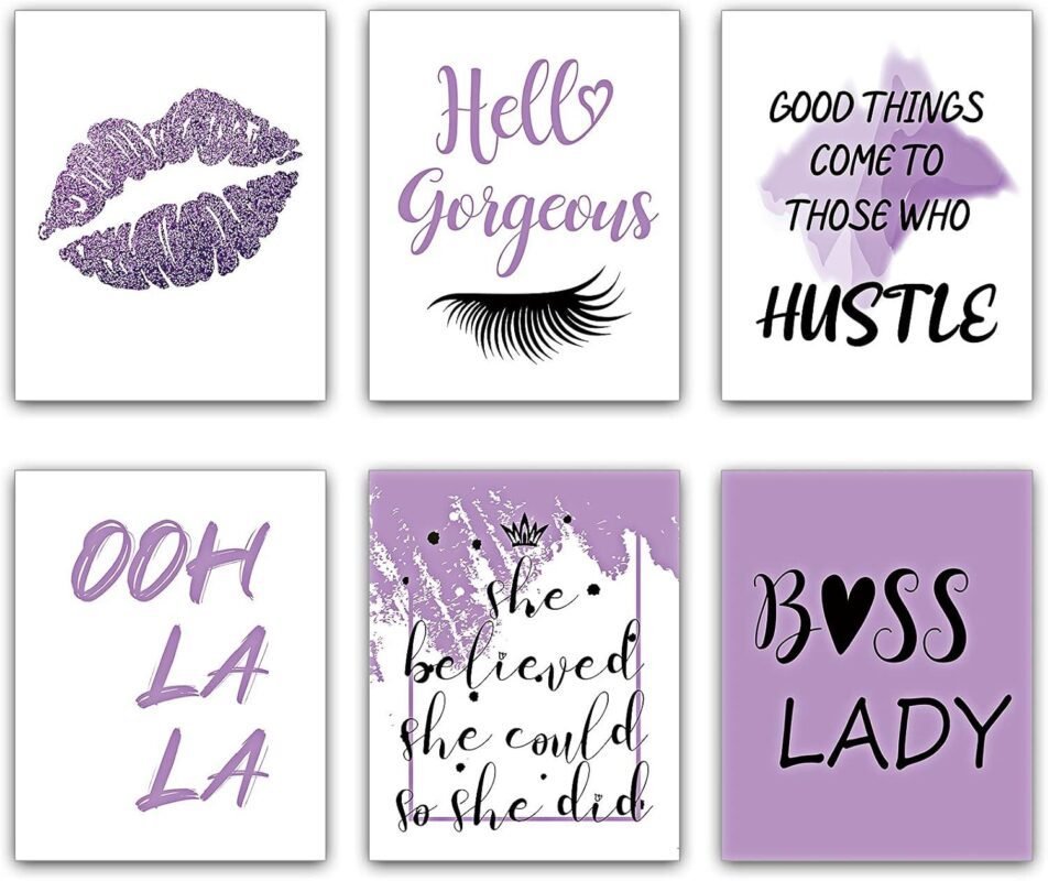 Uplifting Our Space: Clabby’s Purple Wall Art Review