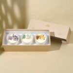 AVA CONCEPT Soy Candles with Healing Crystals: Amethyst, Amazonite, Sunstone. Aromas of Lavender, Jasmine, Coastal Breeze. 3-Piece Set for Positive Energy Gifts for Women, 3.5 oz Each. - Image 4