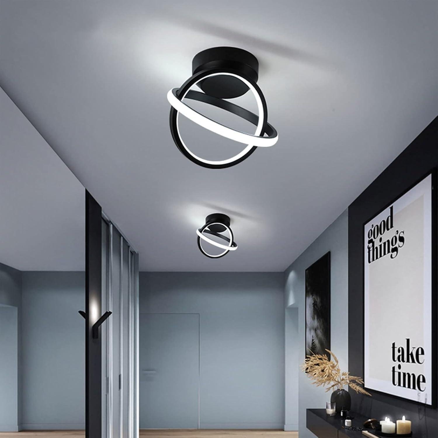 Our Review of the CANEOE Black LED Ceiling Light: Stylish & Efficient