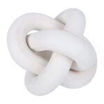 Jlong Wood Knot Decor: Hand-Carved 3-Link Wooden Chain for Modern Farmhouse Style Coffee Table & Shelf. - Image 7