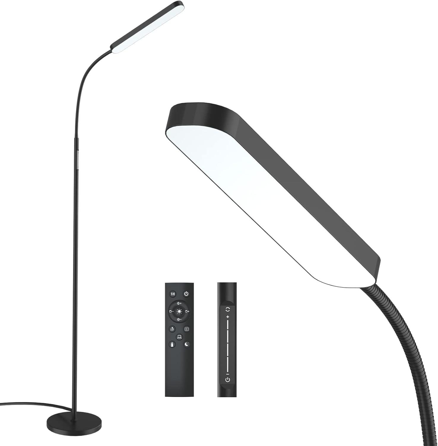 Our Review of the WioMio LED Floor Lamp with Remote & Touch Control