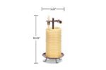 Candle by the Hour: 80-Hour Eco-Friendly Vertical Candle - Natural Beeswax with Cotton Wick - Image 3
