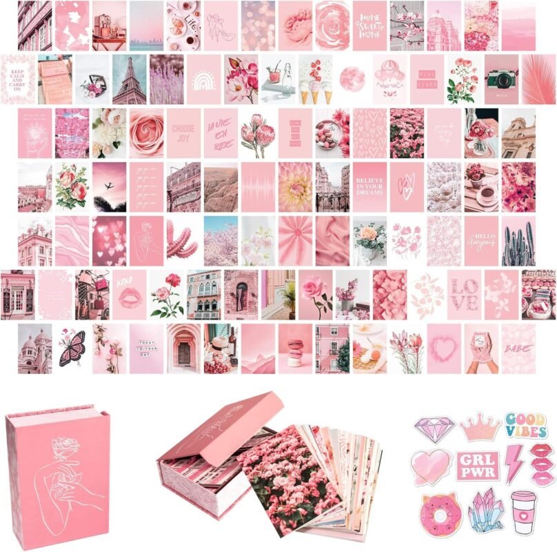 We Review: Artivo’s Pink Aesthetic Wall Collage Kit