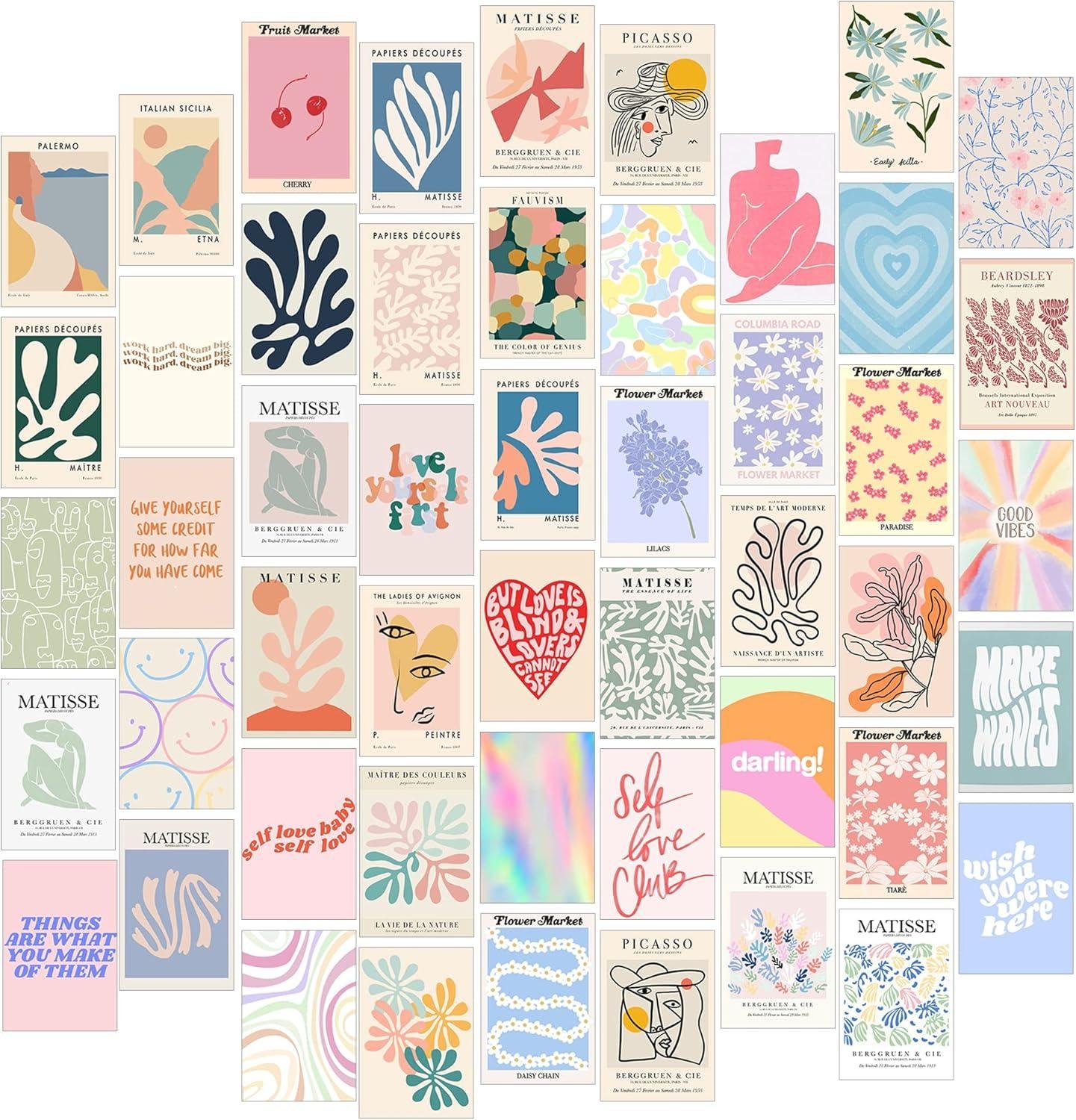 Transforming Spaces: Our Review of the Danish Pastel Wall Collage Kit