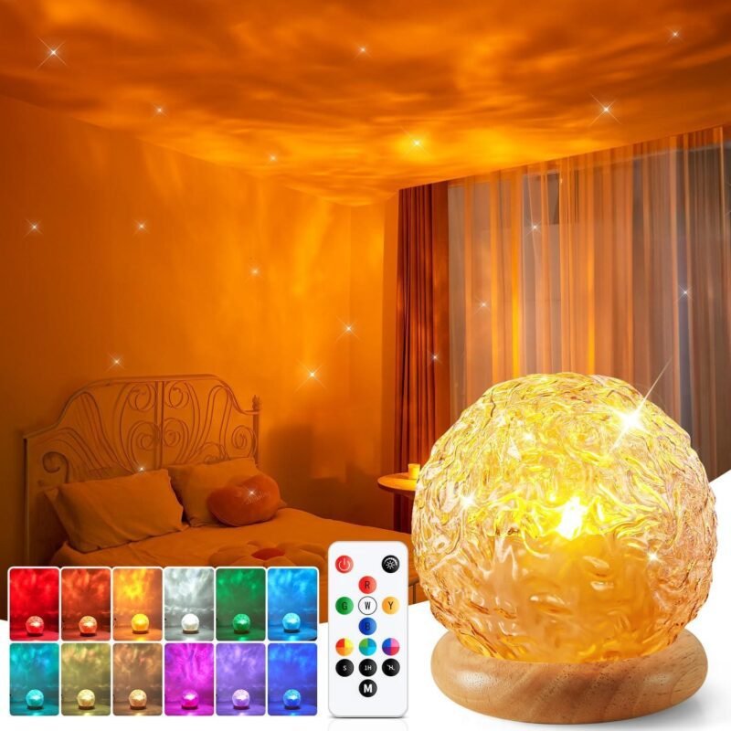 Transforming Our Bedrooms with the Mubarek Crystal Light Projector-216 Modes of Magic!