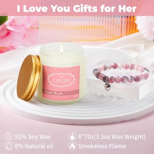 416wmk8bY3L._SL500_.jpg 6 Pack Lavender Jar Candles - Long-Lasting Aromatherapy Gifts for Women, Perfect for Birthdays & Holidays. - Image 6