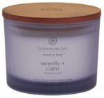 Chesapeake Bay Candle Scented Candle Peace + Tranquility (cashmere jasmine) 3-Wick Coffee Table Jar