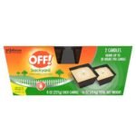 OFF! Backyard Citronella Scented Candle, Ambiance Enhancing Centerpiece, Burns for up to 25 Hours, 8 oz (Pack of 2)