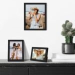 Upsimples 10-Pack Collage Picture Frames for Wall Mounting or Tabletop Display, Various Sizes 8x10, 5x7, 4x6, Black. - Image 3