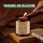 GSPY Thank You Candle - Stress Relief Gifts for Women & Men, Perfect Relaxation Present for Mom, Friends, & Coworkers. - Image 5
