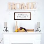 Rustic Wood Wall Sign: 'I Remember Praying for What I Have' - Vintage Farmhouse Decor - Image 3