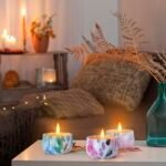 Hausware 3-Pack Aromatherapy Candles: 2.5 oz Floral Soy Candles with 72H Burn Time - Perfect Gift for Women (Magnolia, Jasmine, Rose) - Image 5