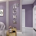 Doeean Acrylic Mirror Wall Letter Signs for Living Room & Bedroom Decor (Silver, 47.2" x 15.3") - Image 6