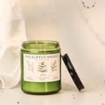 Eucalyptus & Mint Soy Candles: 20-Hour Burn, Stress Relief Gift for Meditation & Relaxation, 4oz. - Image 7