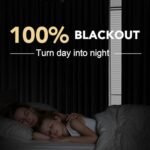 H.VERSAILTEX 100% Blackout Linen Curtains, 84-inch Grommet Panels, Full Light Blocking, Energy Efficient, Natural (2-Pack) - Image 2