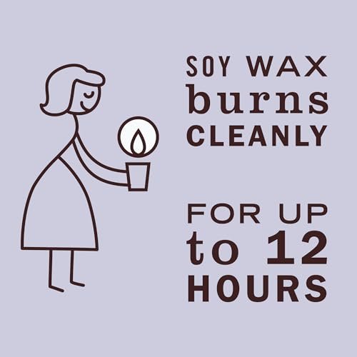 41PBbtIX0eL._SL500_.jpg MRS. MEYER'S CLEAN DAY Lavender Soy Tin Candle, 12-Hour Burn Time, 2.9 Oz, Essential Oils. - Image 4