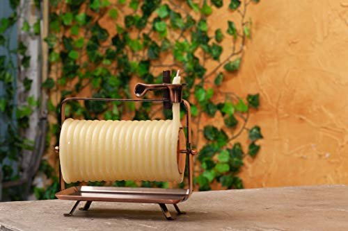 41QAJkymGzL._SL500_.jpg 48-Hour Horizontal Candle: Eco-Friendly Yellow Beeswax with Cotton Wick - Candle by the Hour - Image 3
