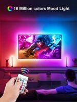 KANTUTOE 13.1FT RGB TV LED Backlights for 32-65 Inch TVs, Music Sync, Bluetooth App & Remote, USB Powered for Gaming & Bedroom. - Image 2