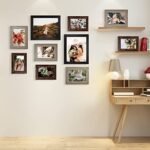 LUCKYLIFE 10-Pack Picture Frame Set: Gallery Wall Collage with 8x10, 5x7, and 4x6 Frames in 3 Finishes. - Image 2