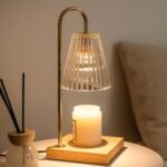 Marycele Candle Warmer Lamp with Timer Dimmer, Mothers Day Birthday Gifts for Mom Women Friend Sister, House Warming Gifts New Home Decor, Wax Melt Warmer with 2 Bulbs for Jar Candles