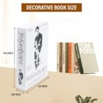 PROBENEX Decorative Faux Books Set | 4 Large Luxe Books for Chic Home Decor & Stylish Living Rooms - Image 2