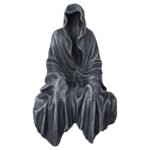 SHOWFEICAT Resin Tabletop Gothic Decor Sitting Statue, Resin Statue Gothic Decor, Fits On Sturdy Shelf and Has A Cool Mystic Look 5.1 Inch
