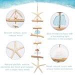 Driftwood Wall Art with Starfish and Seashells—Coastal Decor for Home & Beach Rooms - Image 4