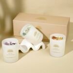 AVA CONCEPT Soy Candles with Healing Crystals: Amethyst, Amazonite, Sunstone. Aromas of Lavender, Jasmine, Coastal Breeze. 3-Piece Set for Positive Energy Gifts for Women, 3.5 oz Each. - Image 5