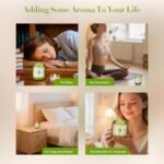 Eucalyptus & Mint Soy Candles: 20-Hour Burn, Stress Relief Gift for Meditation & Relaxation, 4oz. - Image 4