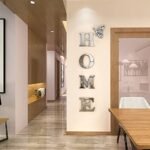 Doeean Acrylic Mirror Wall Letter Signs for Living Room & Bedroom Decor (Silver, 47.2" x 15.3") - Image 4