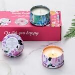 Hausware 3-Pack Aromatherapy Candles: 2.5 oz Floral Soy Candles with 72H Burn Time - Perfect Gift for Women (Magnolia, Jasmine, Rose) - Image 7