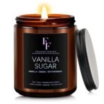 Vanilla Sugar Scented Candles for Home,Soy Wax Candle Aromatherapy Candles Gift for Women Men, 7oz