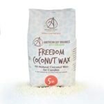 American Soy Organics Freedom Coconut Soy Wax Beads – Natural, Paraffin-Free Candle Wax for Containers, Tealights, & Melts (5 lbs) - Image 2
