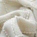 BOURINA Beige Throw Blanket - 50"x60" Soft, Textured Knit Blanket for Couch Decor - Image 3