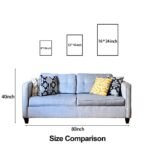 Custom Framed Canvas Prints: Personalized Photo Gifts for Couples, Friends, Family, and Pets (Black, 8x10 In) - Image 6
