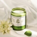 Eucalyptus & Mint Soy Candles: 20-Hour Burn, Stress Relief Gift for Meditation & Relaxation, 4oz. - Image 9
