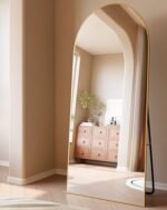 ITSRG Full Length Floor Mirror, 27"x71", Gold Arched Mirror - Freestanding or Wall Mounted for Bedroom & Living Room. - Image 3