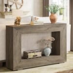 Tribesigns 47-Inch Farmhouse Console Table: Stylish Storage for Entryway & Living Room Use - Image 6
