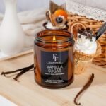 Vanilla Sugar Scented Soy Wax Candles | Aromatherapy Gifts for Men & Women | 7oz - Image 4