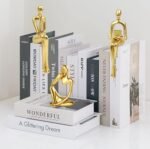 Set of 3 Gold Thinker Statues for Modern Home Decor – Unique Resin Sculptures for Office & Living Room - Image 9