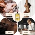 Reed Diffuser Set of 3 - Linen Vanilla Citrus Scent, 15 Sticks, 5.1 oz Total, Perfect for Home & Bathroom. - Image 6