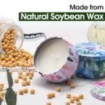 Hausware 3-Pack Aromatherapy Candles: 2.5 oz Floral Soy Candles with 72H Burn Time - Perfect Gift for Women (Magnolia, Jasmine, Rose) - Image 3