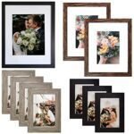 SESEAT 10-Piece Collage Picture Frame Set: 11x14, 8x10, 5x7, and 4x6 Frames in 3 Finishes. - Image 8