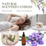 12-Pack Spring Scented Candles Gift Set: Long-Lasting 240-Hour Stress Relief Gifts for Women. Perfect for Birthdays & Mother's Day! - Image 2