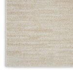 Nourison Essentials 8x10 Indoor/Outdoor Ivory Beige Area Rug - Easy Clean & Non-Shedding for Home & Patio. - Image 7