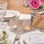 30-Pack Clear Glass Votive Candle Holders for Vintage Centerpieces, Home Decor, and Events. - Image 4