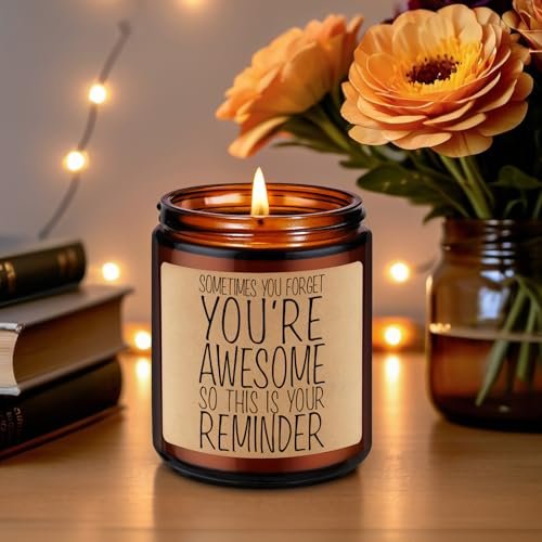 51SWO0CSSpL._SL500_.jpg GSPY Thank You Candle - Stress Relief Gifts for Women & Men, Perfect Relaxation Present for Mom, Friends, & Coworkers. - Image 4